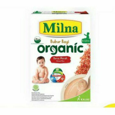 Milna Bubur Bayi ORGANIC 6-12bulan 120gr