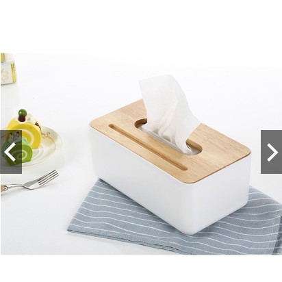 Kotak Tisu 2in1 /Tissue Box persegi panjang / Tempat Tissu Dengan Stand handhpone