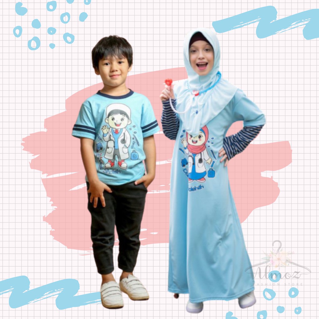 Gamis Kaos Anak Raggakids RG17 Kaos Anak RM17