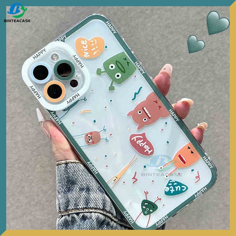 Case TPU Motif Kartun Monster Paradise Untuk Realme 5 5i 6i C3 C35 C21Y C25Y C21 RealmeC11 2021 C25 C15 C12 C2