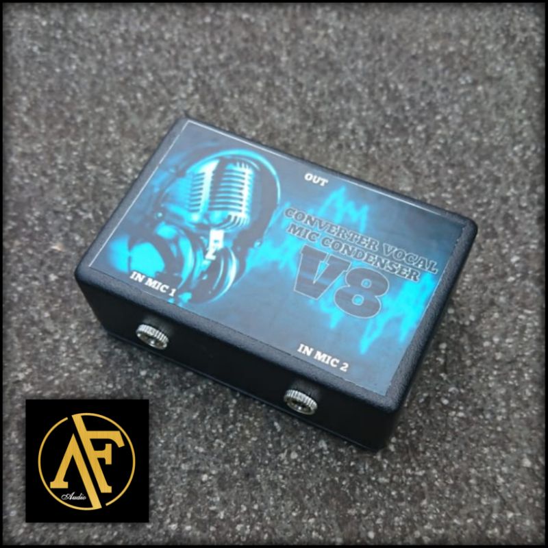 CONVERTER VOCAL MIC CONDENSER UNTUK SEGALA JENIS SOUNDCARD