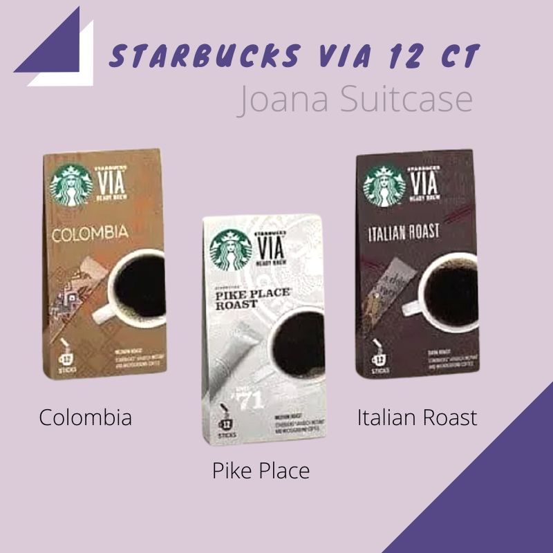 Starbucks Kopi Arabika Premium Original Hitam Espresso Colombia Pike Place Italian Roast 12 Stick St