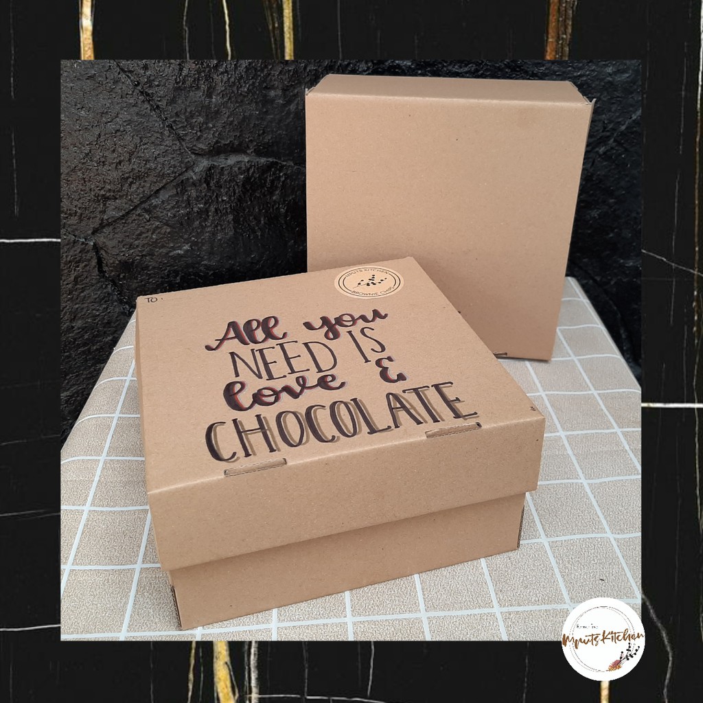 

GIFT BOX SET (isi 3) + Handlettering by request