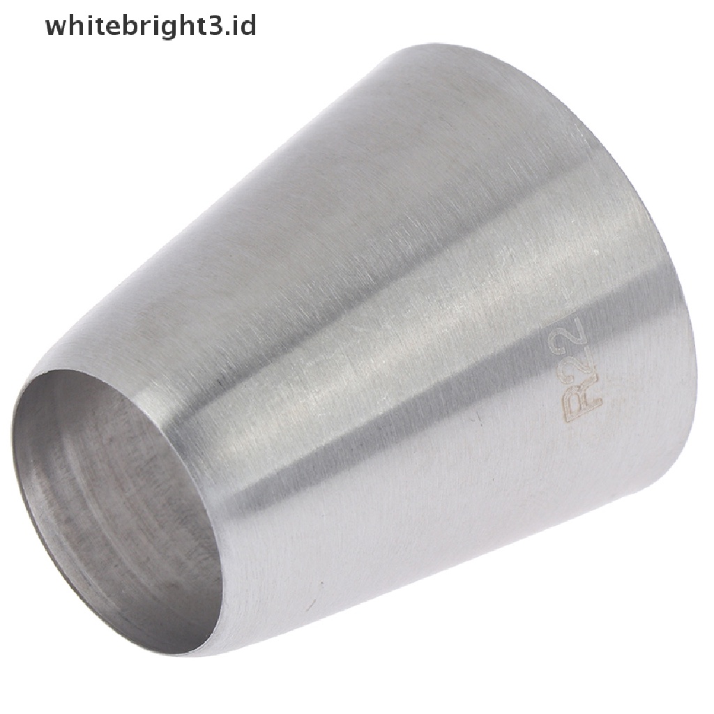 (whitebright3.id) R22l Spuit Piping Bulat Untuk Dekorasi Kue / Pastry