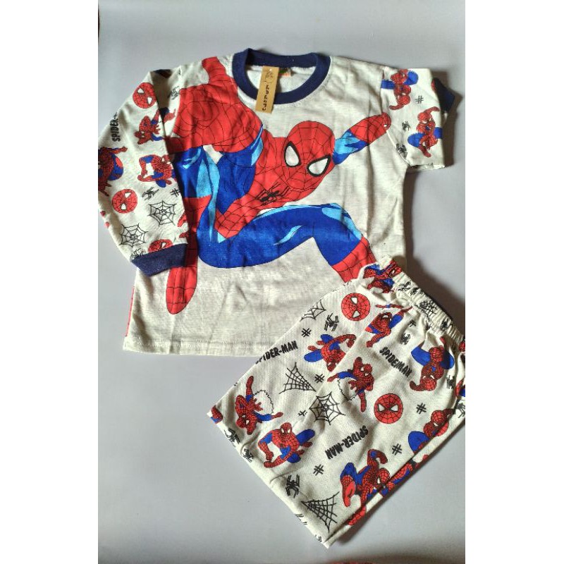 BAJU TIDUR PANJANG ANAK LAKI-LAKI UMUR 1½ TAHUN SAMPAI 9 TAHUN