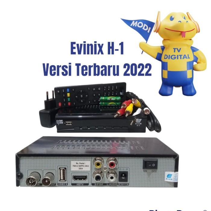 Set Top Box Tv Digital Dvbt2 Evinix H1 Gratis Hdmi