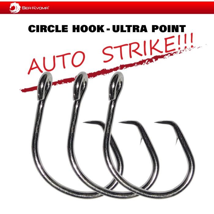 Searyoma Circle Hook Ultra Point - S/S Auto Strike Demon Circle Hook