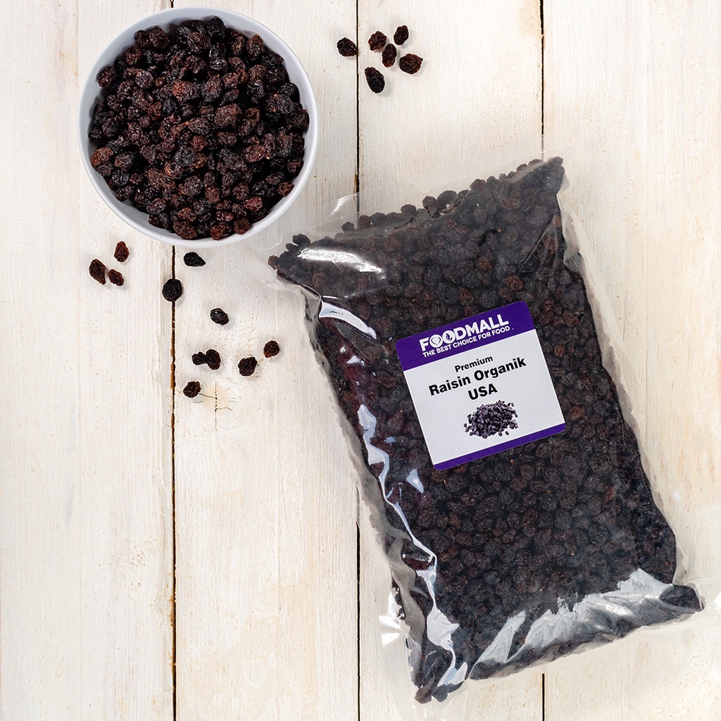 Kismis / Raisin Black Organic 1 KG, USA PREMIUM 1 KG