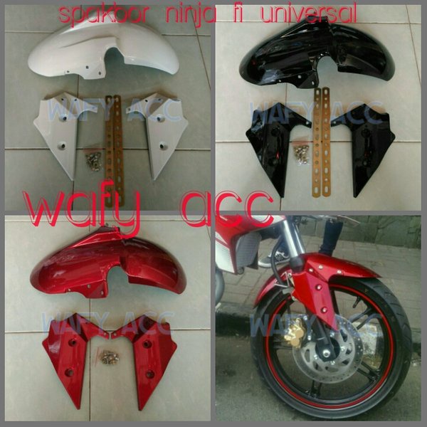 Spakbor Depan Motor Ninja 250 fi Spakbor Ninja Universal