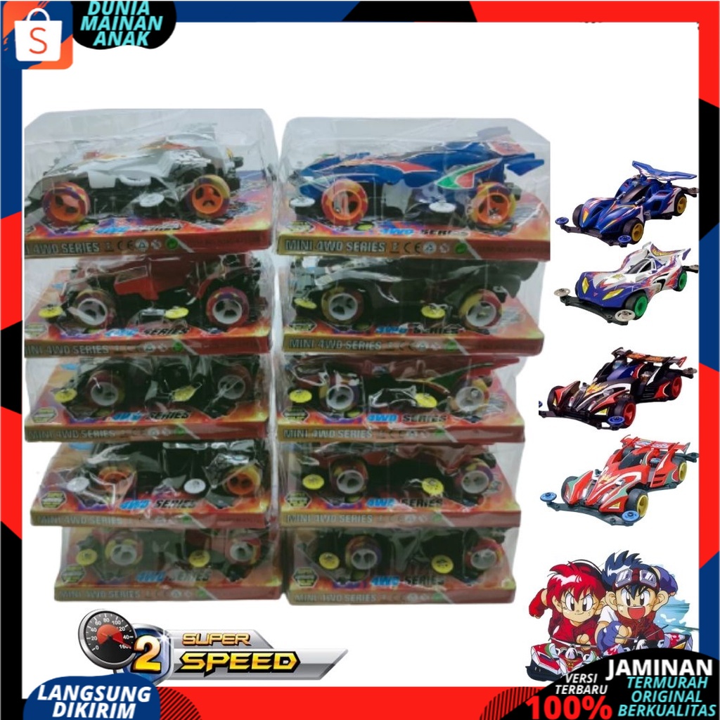 Mainan Anak Mobilan Baterai Taamiya 4wd Racing Car Top Speed | Kado Ulang Tahun