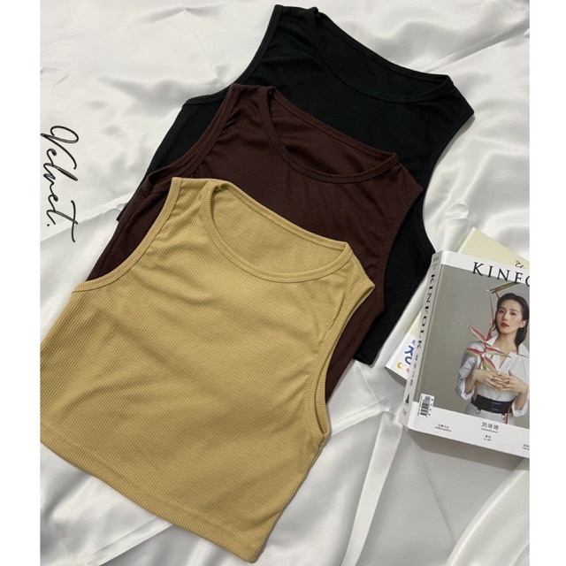 Yoona Rib Crop Top