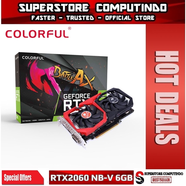 VGA ColorFul Geforce RTX 2060 /RTX2060 NB-V 6GB DDR6