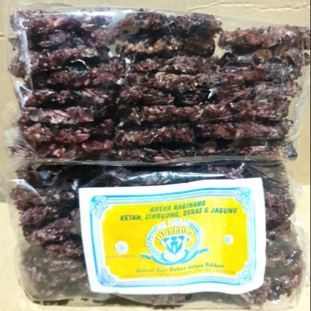 

RENGGINANG KETAN HITAM
