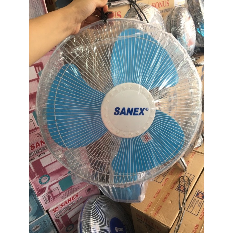 (PENGIRIMAN KHUSUS JNT/DLL) Kipas Dinding 16 inch/Wall fan sanex 16 inch