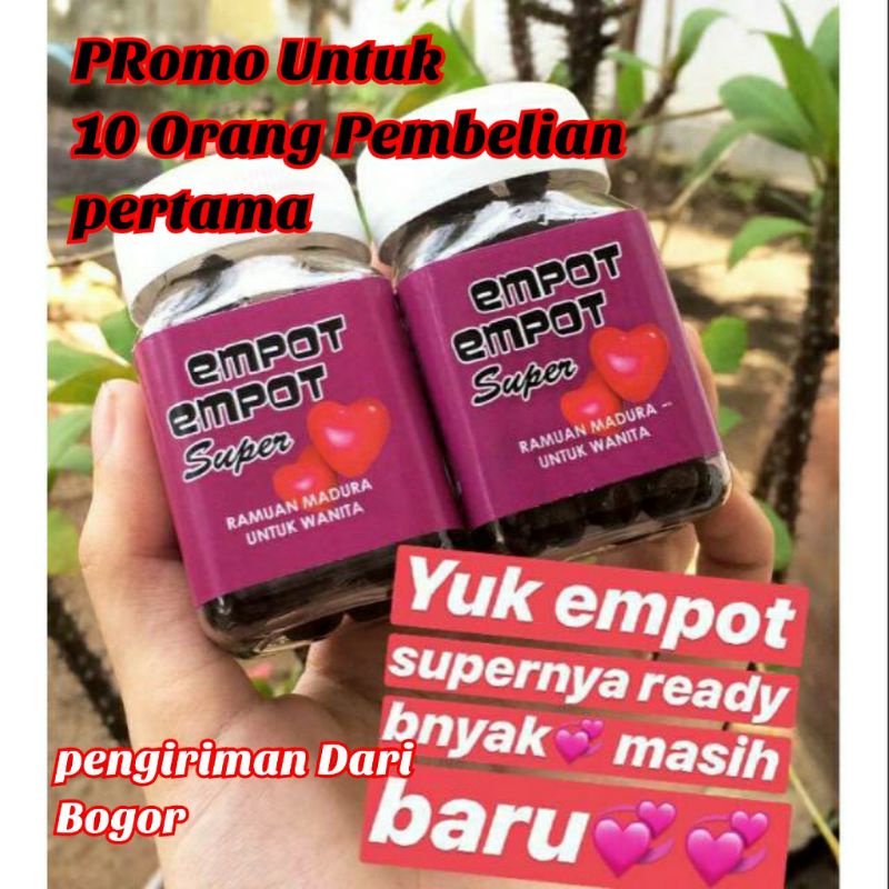 Empot Empot Super Jamu PIL/Ramuan Madura Rapet Wangi/penghilang keputihan/Ekstrak Majakani Asli/Empo