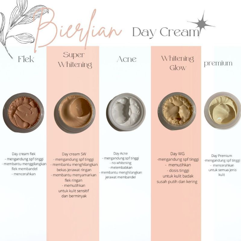 ecer day cream bierlian skincare premium