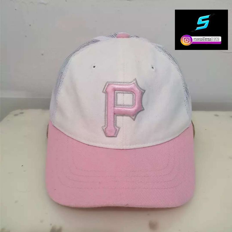 cap MLB pink logo P