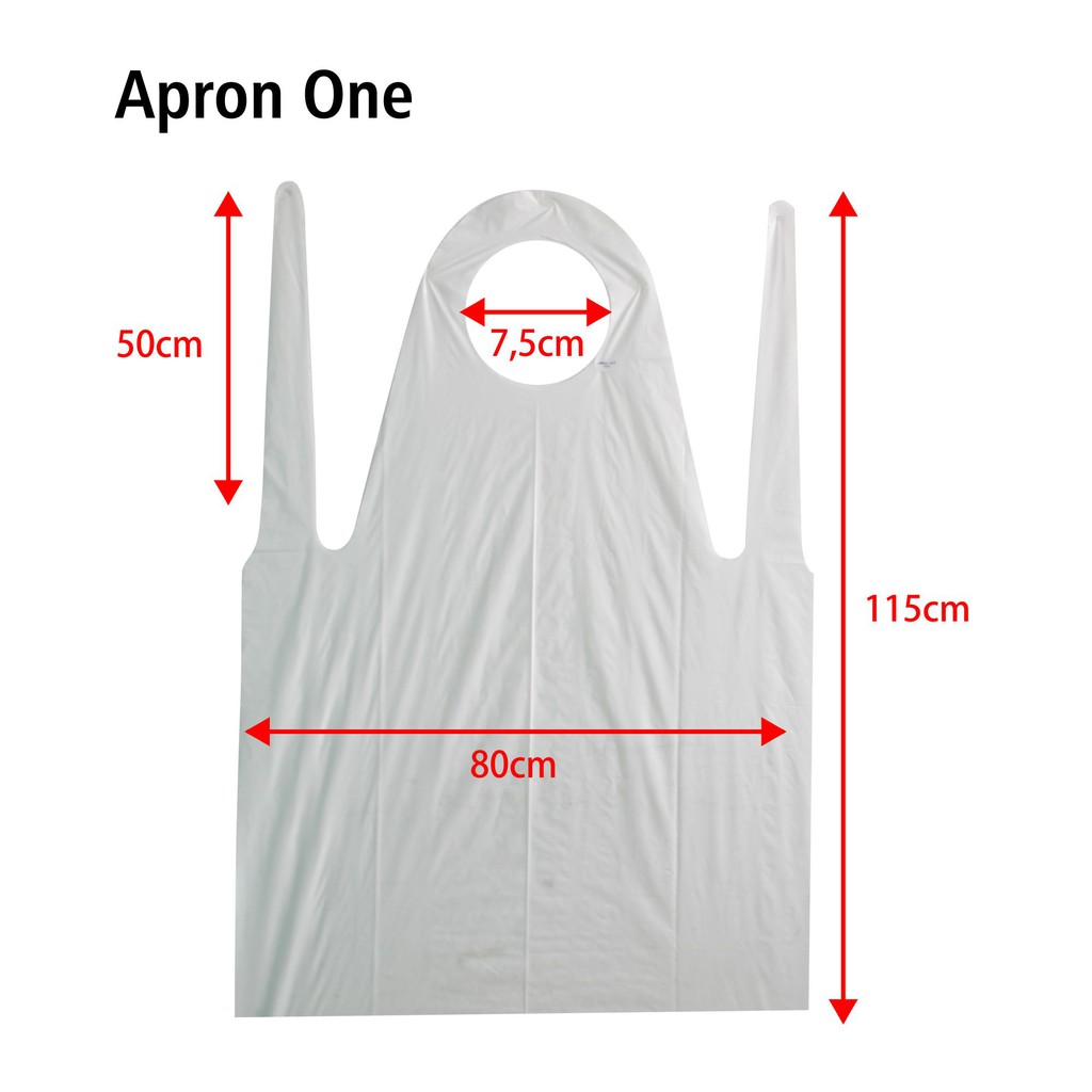 Onemed Celemek Plastik Apron OJ