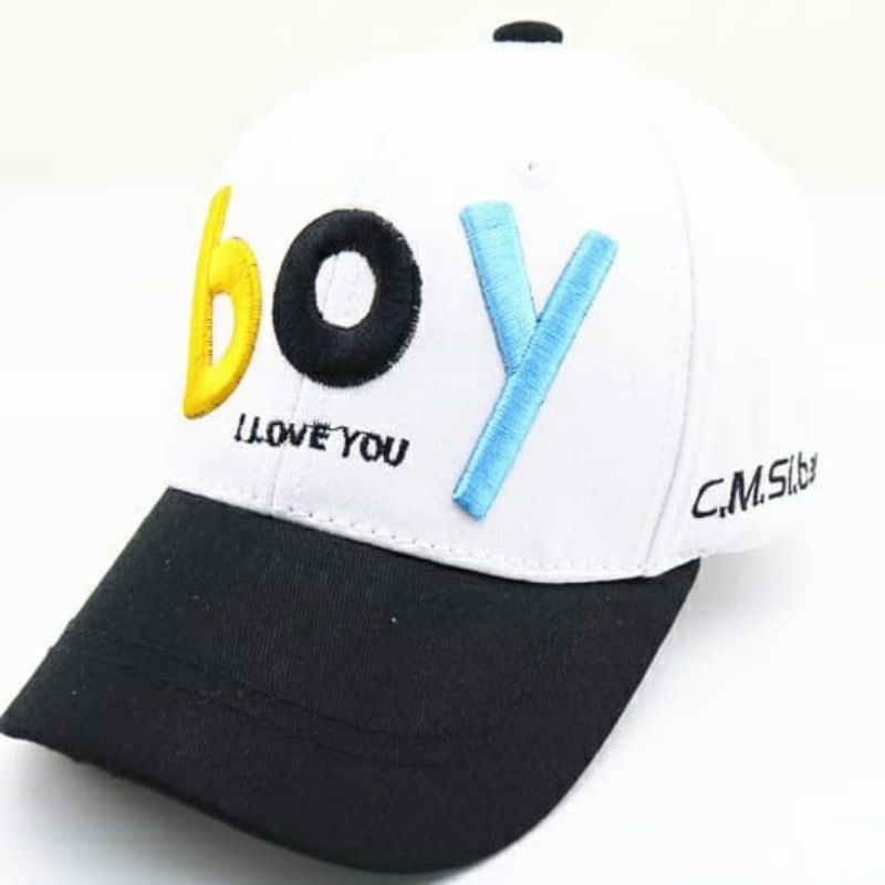 Topi Anak LAKI LAKI Bordir BOY