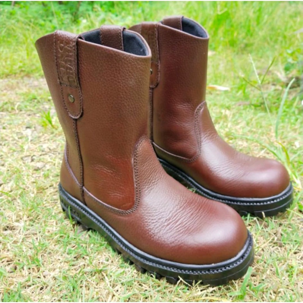 Sepatu Septy Kulit Cowok Kings Ujung Besi Terbaru