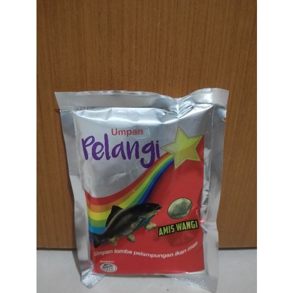 umpan pelangi amis wangi