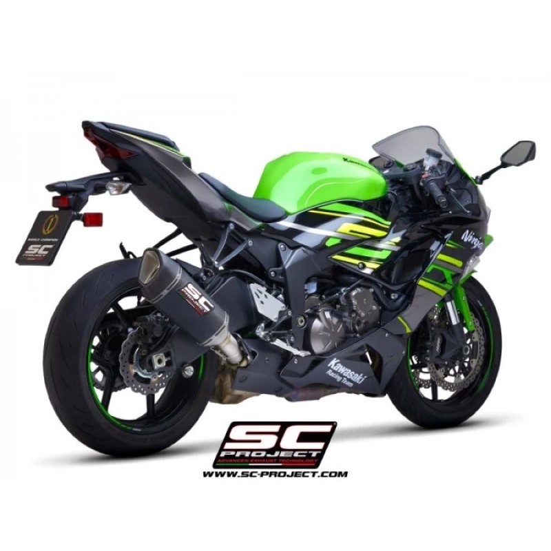 Knalpot SC Project Carbon Kawasaki ZX6R 636 ZX-6R 636 Original SC1R