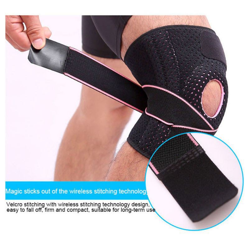 Pelindung Lutut - Deker lutut -  Badminton - sepeda - Volly - futsal - Knee Support Pad Brace