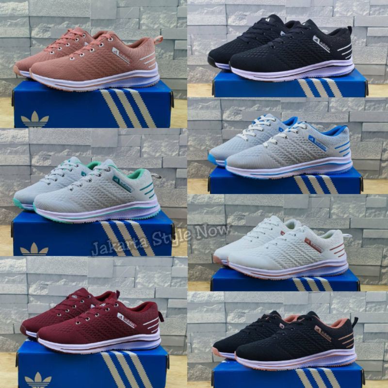 Sepatu Kets Adidas Neo Zoom wanita terbaru. Grade Ori ukuran 36-40