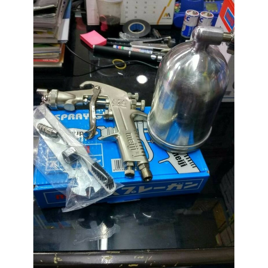 SPRAY GUN MEIJI F-75G / SPRAY GUN MEIJI F 75 / MEIJI F75G ~El~Xt1~