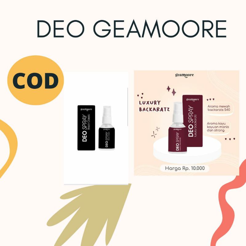 (READY FREE GIFT) DEODORANT SPRAY GEAMOORE / DEODORANT SPRAY / DEODORANT GEAMOORE / DEO DORANT GEAMOORE SPRAY / DEODORANT GEAMOORE / DEO SPRAY GEAMOORE /  DEOSPRAY GEAMOORE