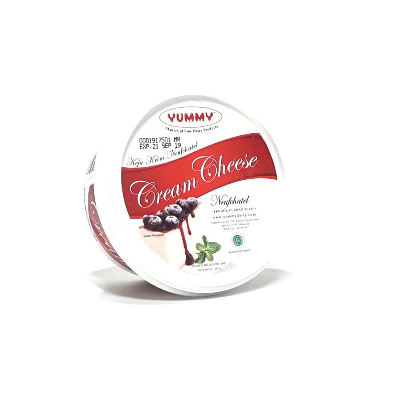 

YUMMY NEUFCHTL CRM CHESE 250GR