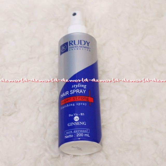 Rudy Hadisuwarno Styling Hair Spray Super Strong Gingseng Rambut 200ml