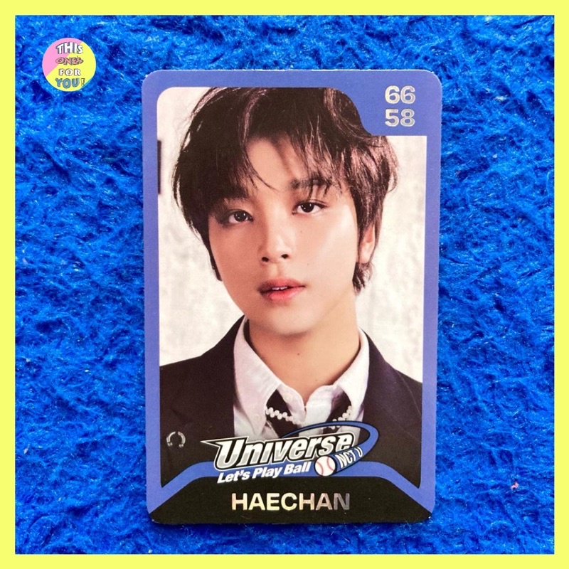[READY] HAECHAN NCT U Official Universe Let’s Play Ball LPB Trading Card TC PC - Concept Ver. Konsep