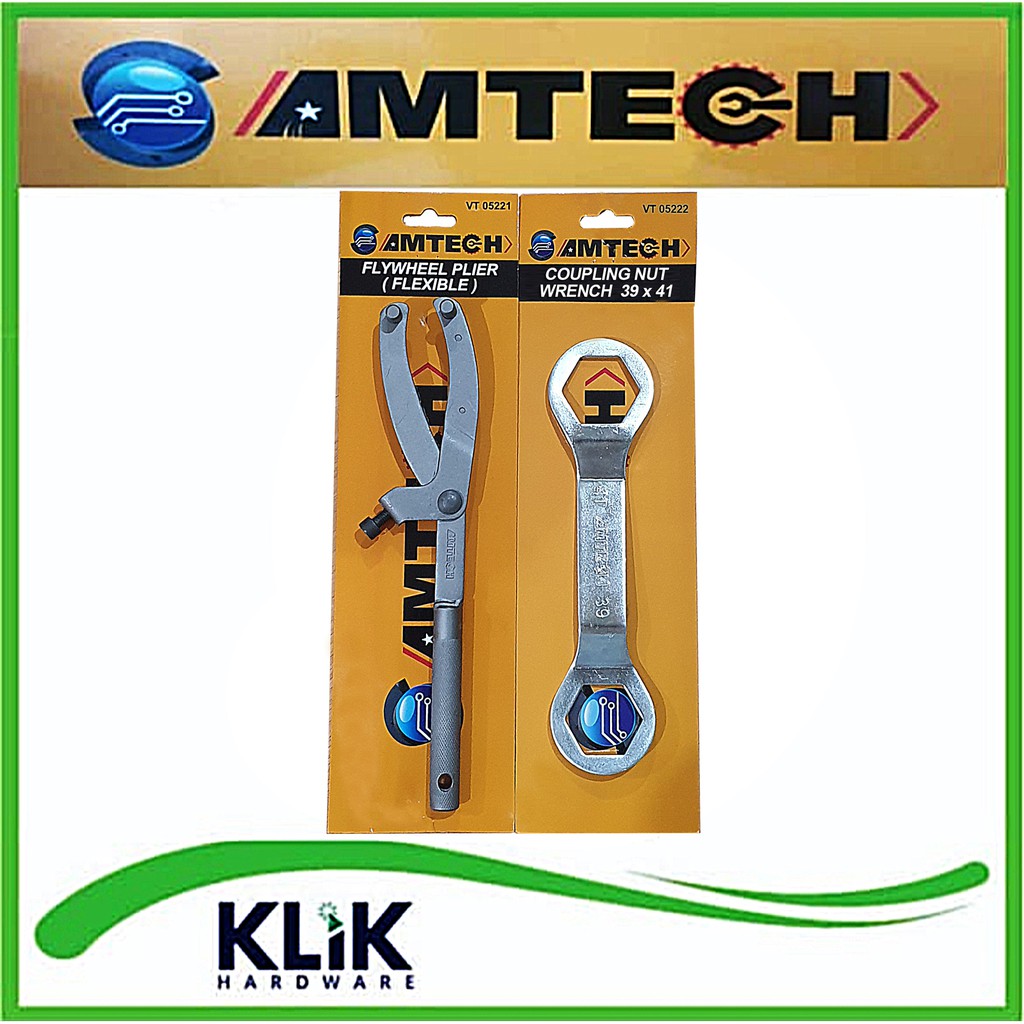 Amtech Paket Kunci Treker CVT Matic + Kunci Tahanan Mur Kopling 39 x 41