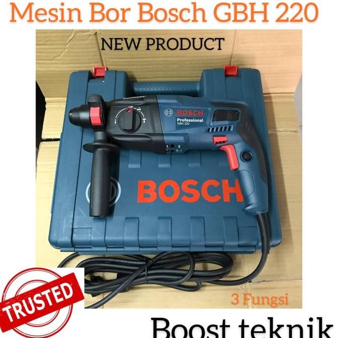 Mesin Bor Beton Bosch Gbh 220 / Mesin Bor Bosch Gbh220 / Bor Beton Terlaris