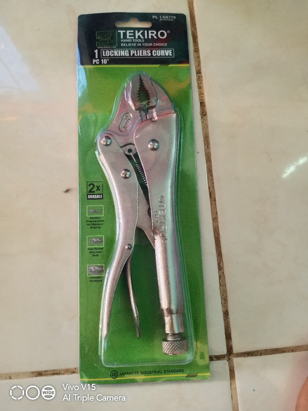 Tang Buaya Tekiro Lurus / Bengkok 10 Inch