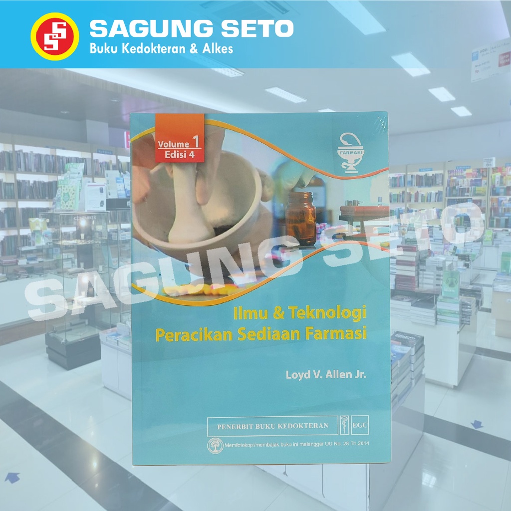 BUKU ILMU DAN TEKNOLOGI PERACIKAN SEDIAAN FARMASI 1 EDITION 4