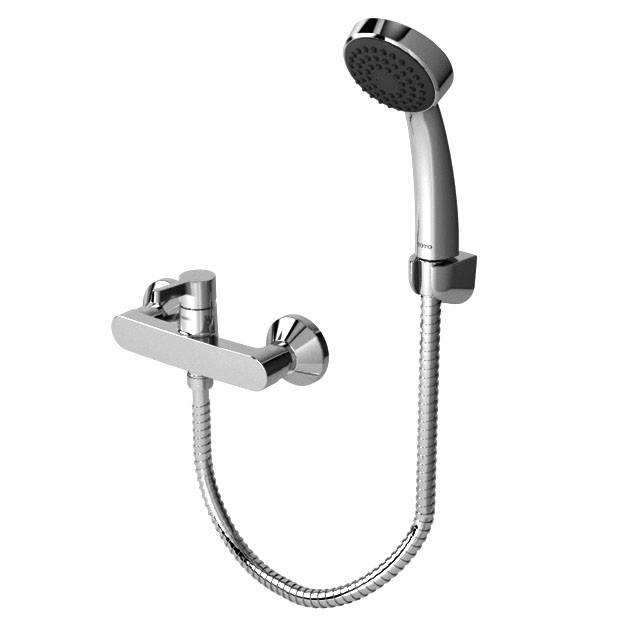 Toto Single Shower Shower Set mixer panas dingin shower set TX474SPN