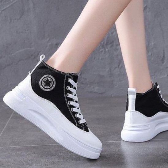 Sepatu sneakers wanita star sintetis viana sepatu boots