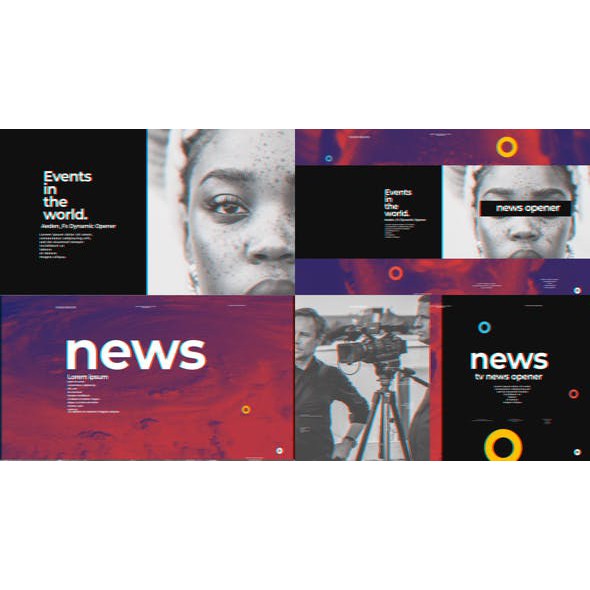 Videohive Minimal Tv News Opener Ver 0.3 After Effects Project