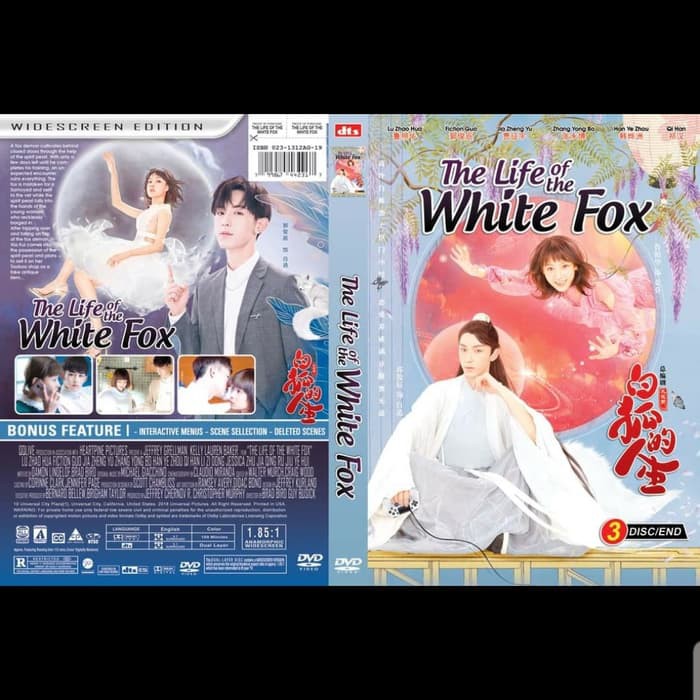PROMO Kaset Dvd Serial Drama Mandarin - The Life Of The White Fox 3 Dics-end TERLARIS