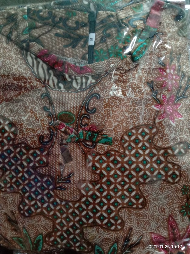 Cod. Bayar Di Tempat. Maura Couple - Sania Ruffle Batik Couple Ori Ndoro Jowi Garansi Termurah