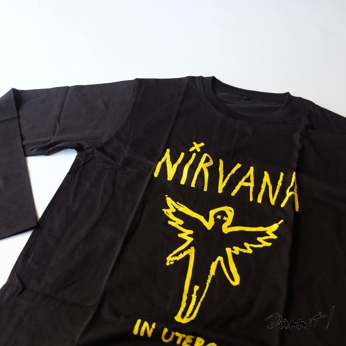 Kaos Band Nirvana Long Sleeve In Utero