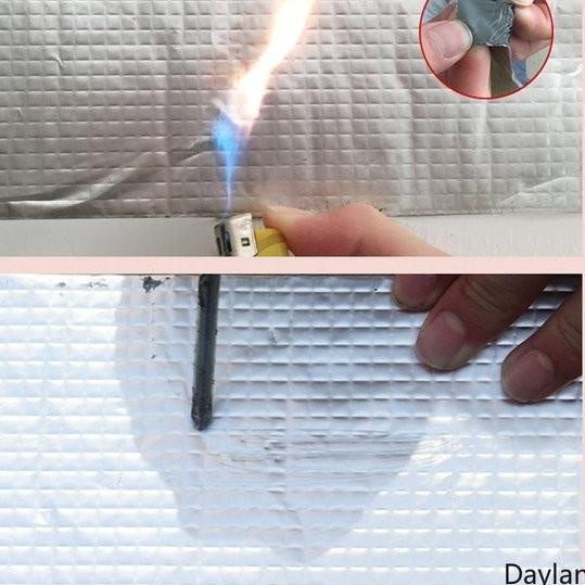 

۞ LAKBAN ALUMINIUM FOIL TAPE ALUMUNIUM TAPE TAHAN PANAS PERBAIKAN ATAP - M 5CM x 5M ♤