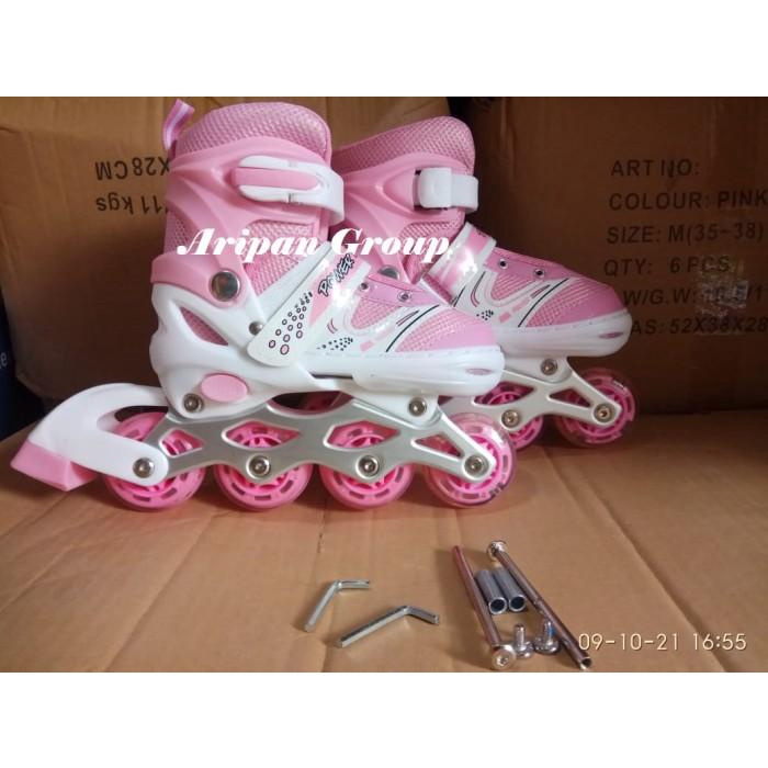 Jual Sepatu Roda Inline Anak Anak Skate Bisa Roda Bajaj Lengkap Baut L ...