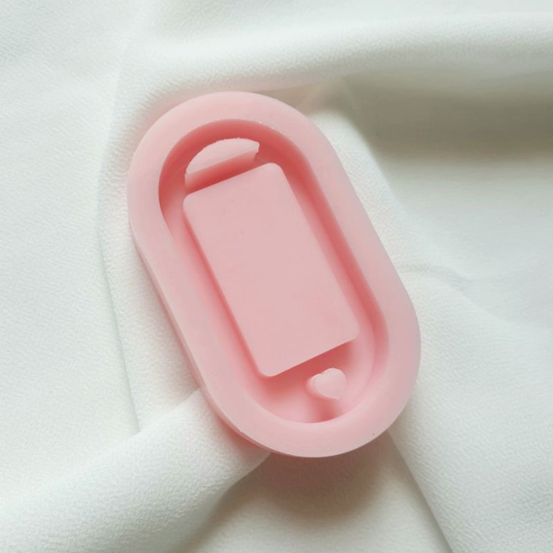 Nametag Resin Shaker Mold Cetakan Epoxy Key Tag DIY