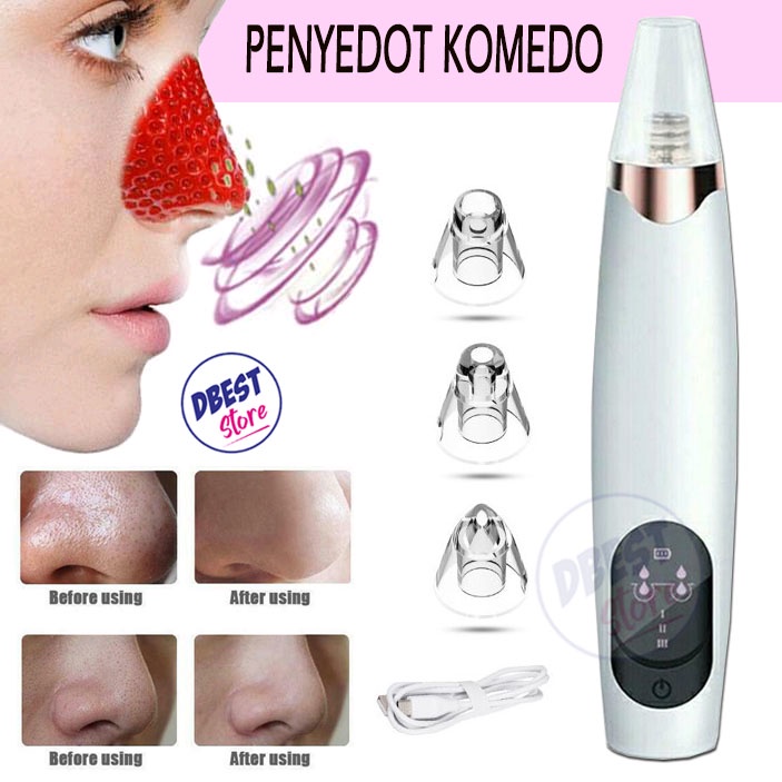 MURAH!!! ALAT PENYEDOT KOMEDO DAN JERAWAT / Alat Perawatan Wajah Untuk Penyedot Pembersih Komedo / Blackhead Vacum Komedo