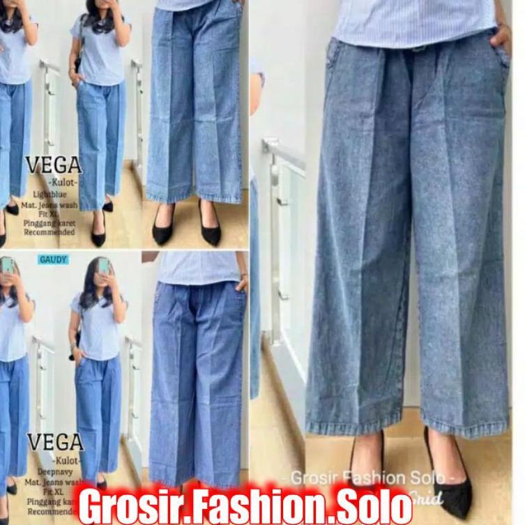 テ VEGA KULOT by Gaudy | Kulot Jeans wash ↕