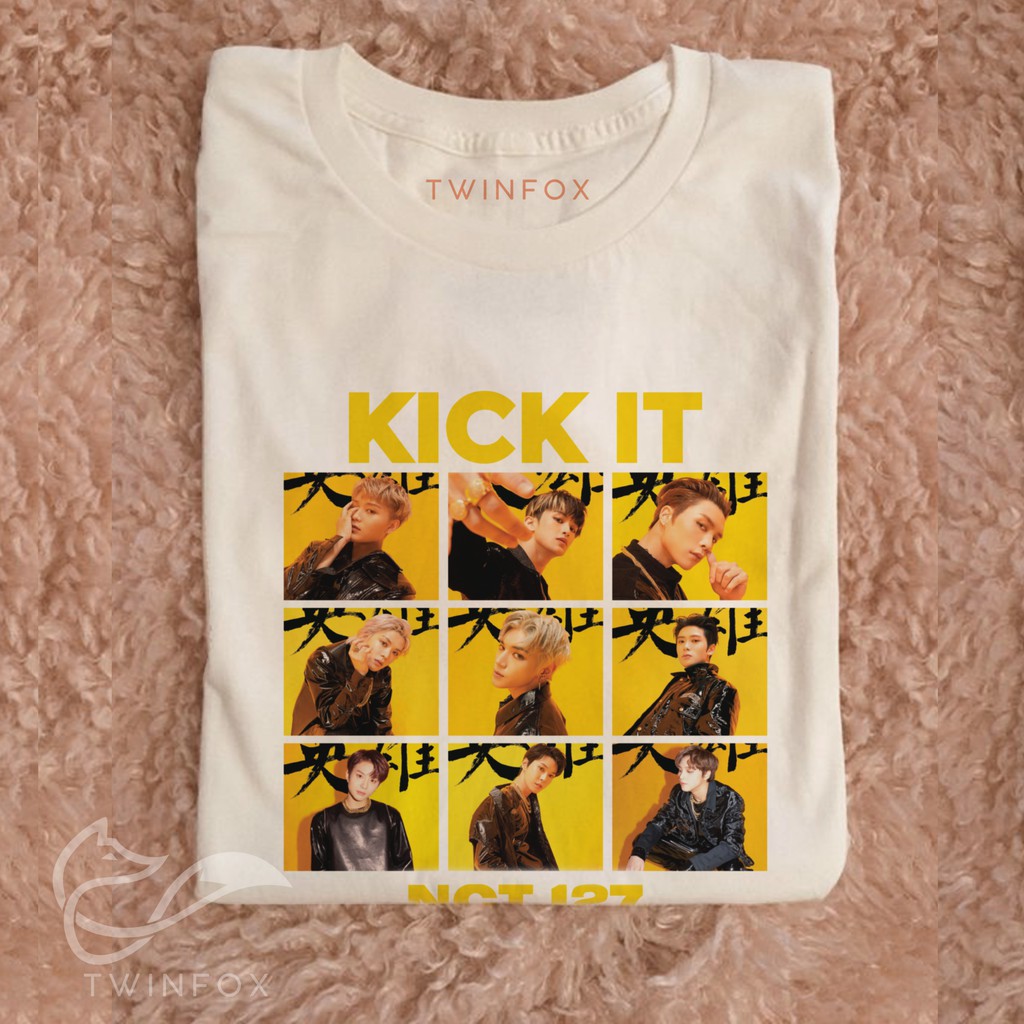 Kaos Kpop Unisex NCT 127 KICK IT