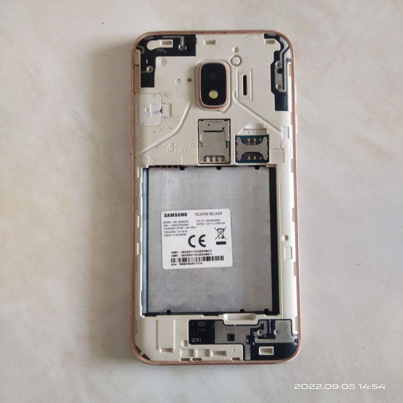 mesin Samsung galaxy j2 core SM-J260G/DS